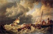 unknow artist Seascape, boats, ships and warships.95 France oil painting artist